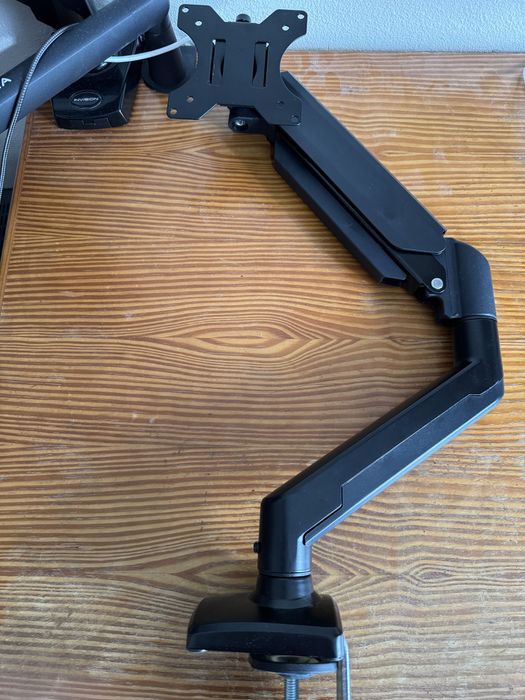 Dois suportes para monitor com molas de gás como NOVOS