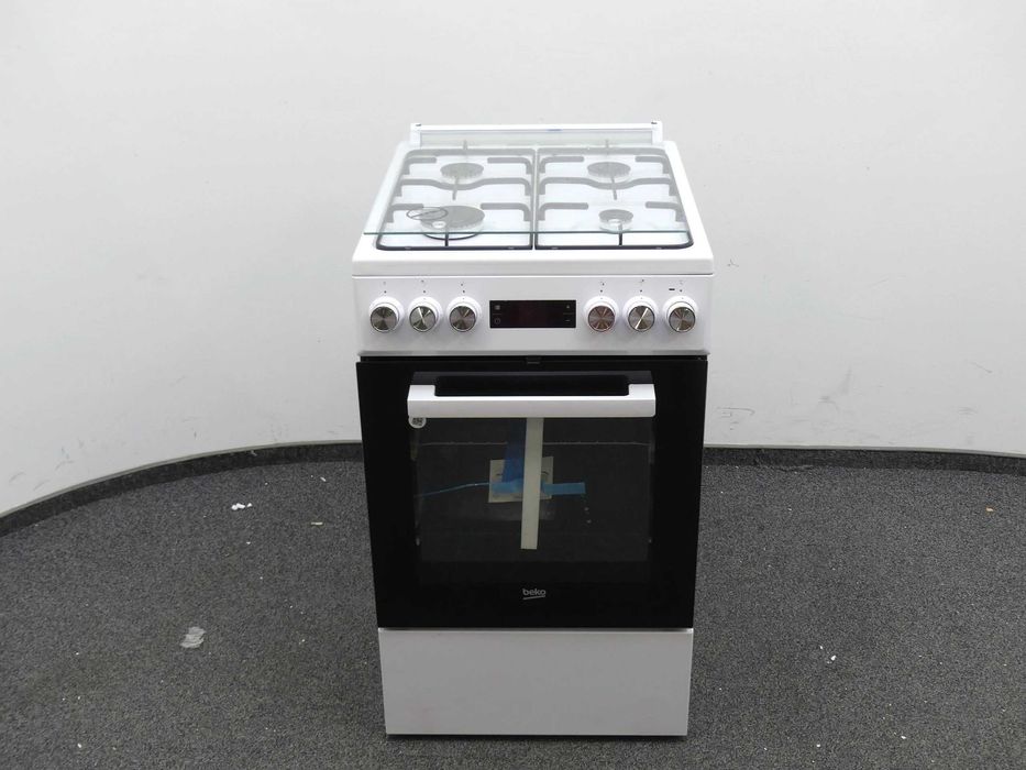 Kuchnia gazowo elektryczna Beko FSE52322DWD nowa