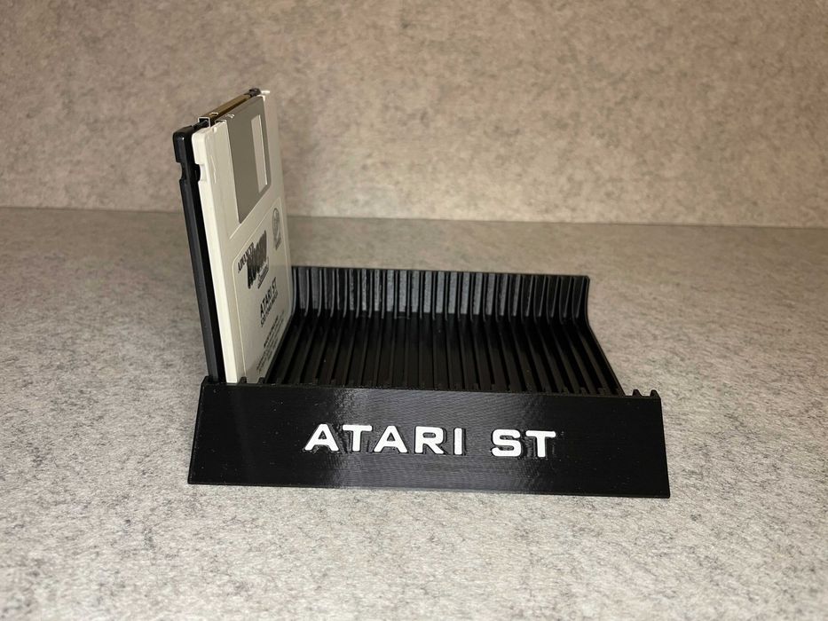 Stojak podstawka na 25 gier dyskietek Atari ST