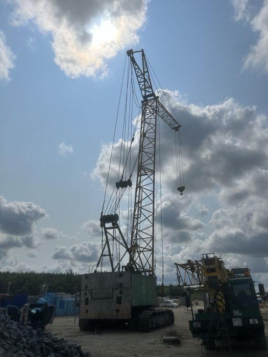 Кран гусеничний СКГ-63/100, 63 т, стріла 35.94 м, гусьок 29,04 м