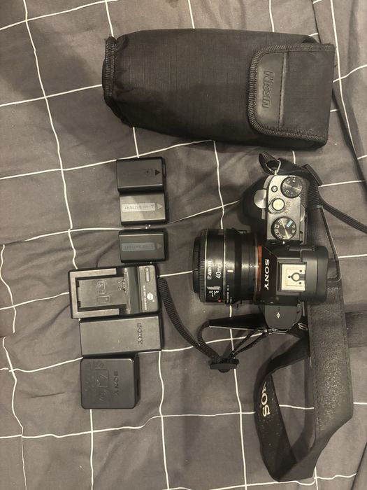 Sony A7 alpha muito bom estado