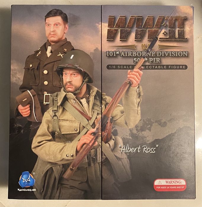 Action figures Dragon DID 1/6 diversos, novos na caixa