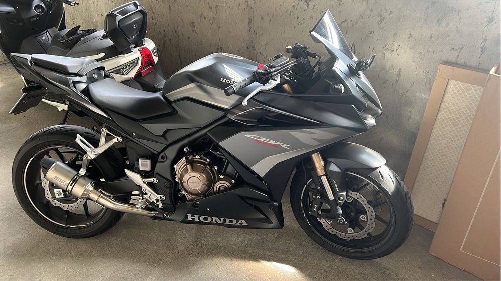 Escape full em inox para Honda CBR500R