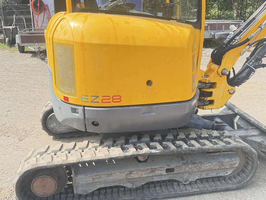 Mini koparka Wacker Neuson EZ28 2014 r. 2508.7 moto godzin . cena 69 000 Netto