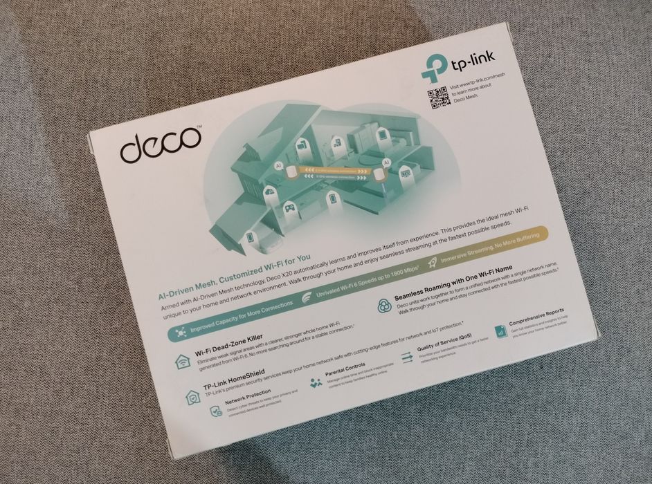 TP-Link Deco X20 AX1800 Mesh Wi-Fi 6 — 2 Unidades