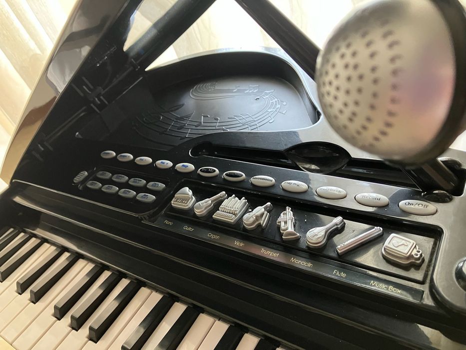 Piano electrónico educa criança 37teclas, 15demo,8instrument&playback