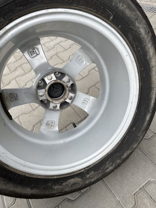 7,5j x 16" et45 mercedes 5x112 225/55r16 lato