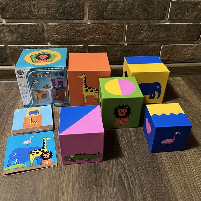 Peek-a-zoo Піказу гра на просторове мислення