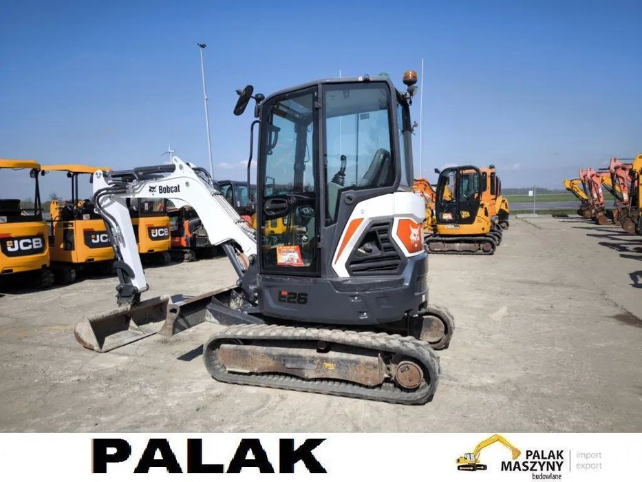 Bobcat Mini koparka  BOBCAT E 26 ,  2022 rok  BOBCAT  E 26 ,  JCB 8026  , JCB 8025  , 8030