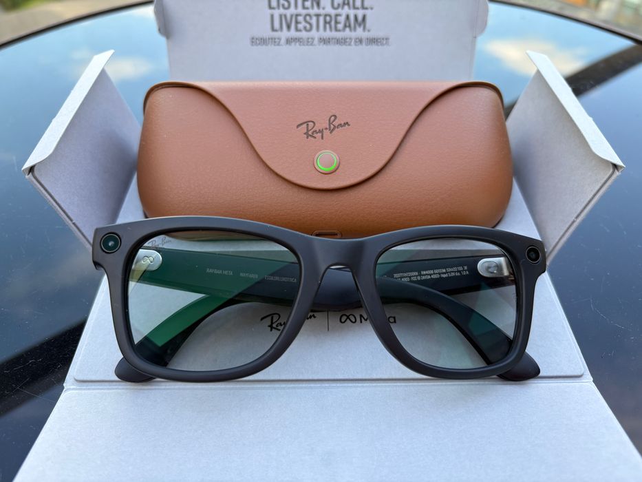 Gen 1 Smart okulary Ray Ban Meta Wayfarer fotochromowe