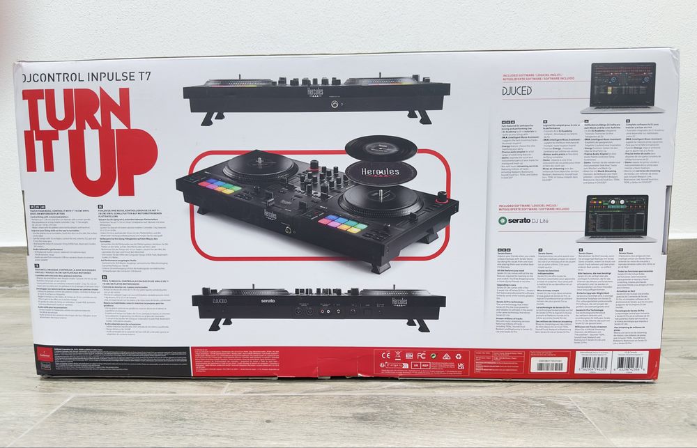 Hercules Controlador Dj Djcontrol Inpulse T7