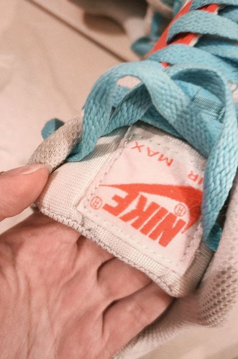 Buty sportowe sneakersy damskie Nike Air Max kolorowe r. 38.5