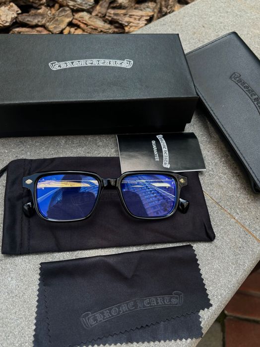 Окуляри Chrome Hearts! Повний комплект! Золоті та срібні!