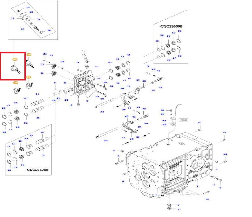 Elektrozawór Valmet , Valtra ,