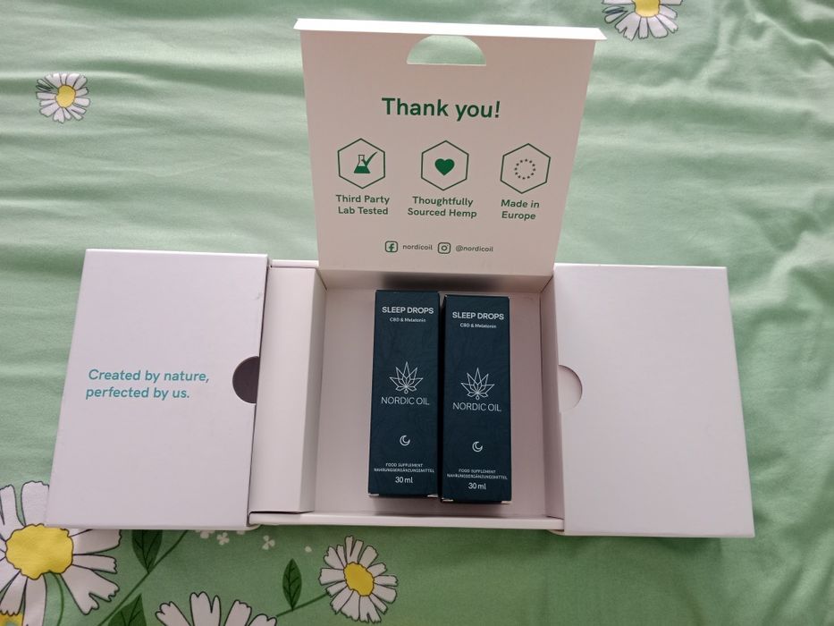 Nordic Oil para dormir Novo