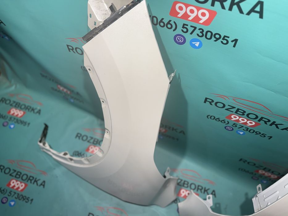 Крило Nissan Qashqai j11 крила QAB G біле Кашкай джі11 шрот