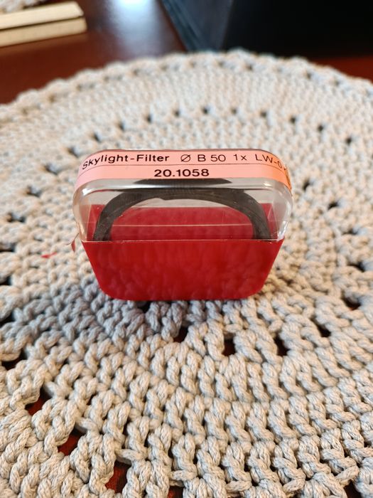 Zeiss ikon voigtlander filtr UV, klisze