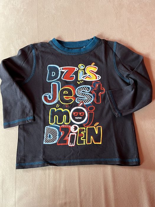 Bluzka koszulka długi rękaw 5.10.15 roz. 98 Dziś jest mój dzień