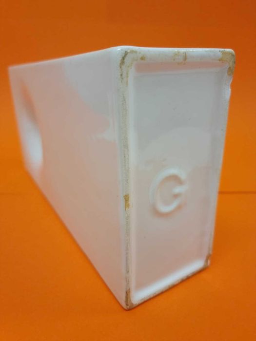 Vaso de cerâmica Gabbianelli Space Age Franco Bettonica Italia anos 70
