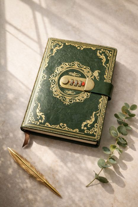 Блокнот, нотатник, щоденник у стилі Бріджертон, із замком