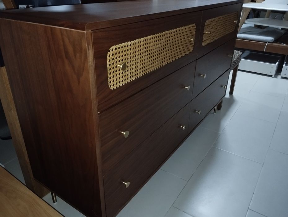 Cómoda de 6 gavetas