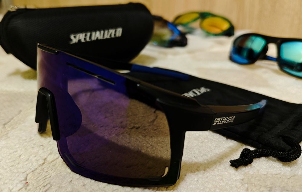 Нові велосипедні окуляри від Specialized, Scvcn, Polarized, Elax, Pit
