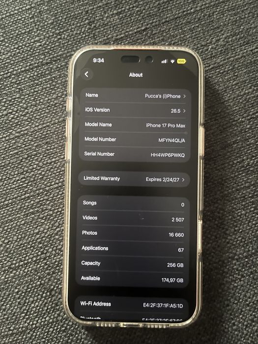 Iphone 17 pro max
