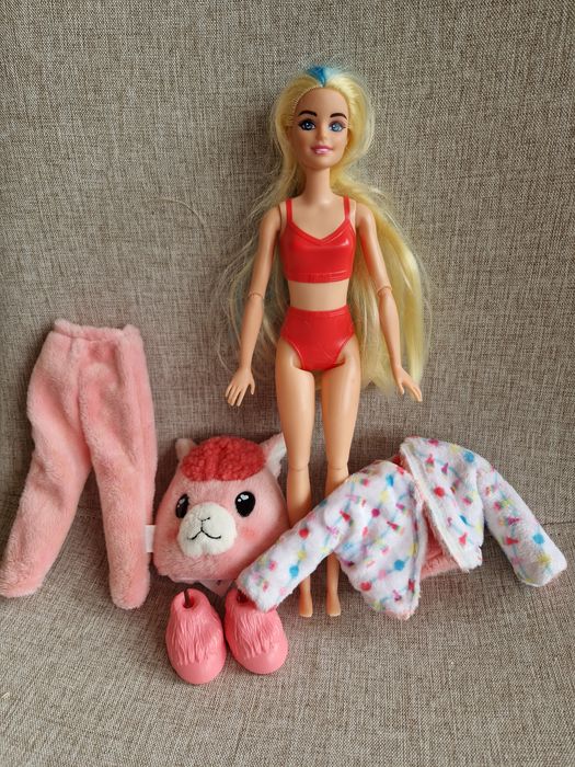 Lalka Barbie Cutie Reveal Lama Seria 2 Kraina Fantazji
