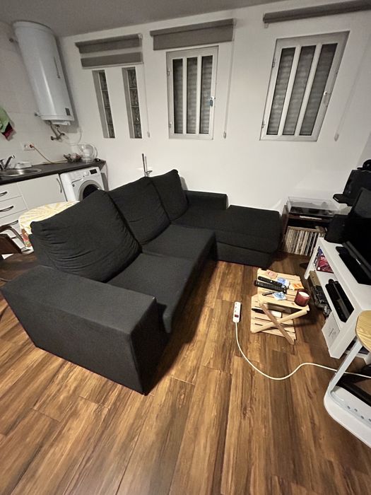 Sofá com chaise longue