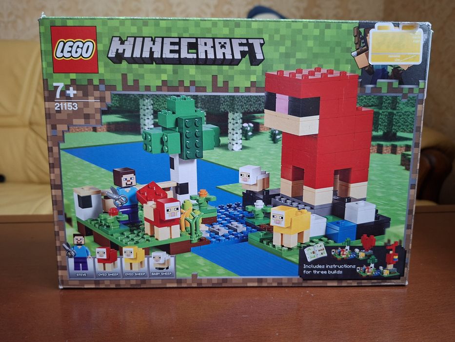 Lego Minecraft 21153 7+