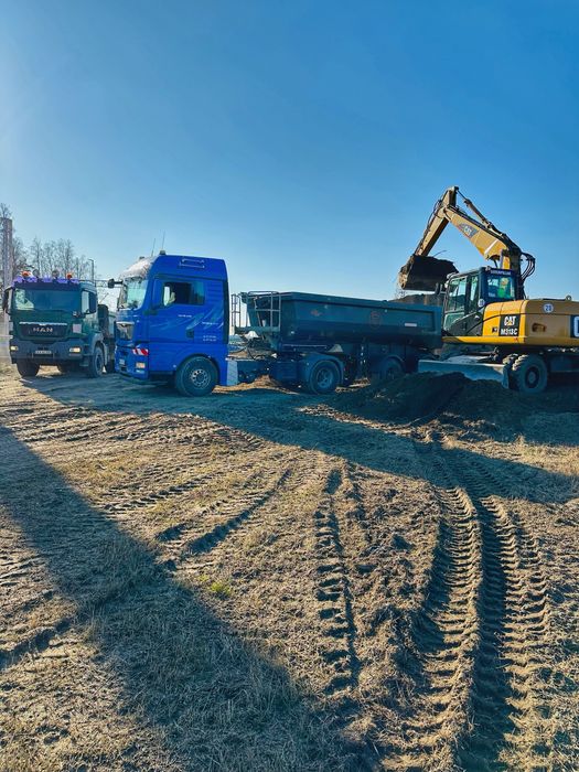Utylizacja wywóz gliny ziemi poasku gruzu
