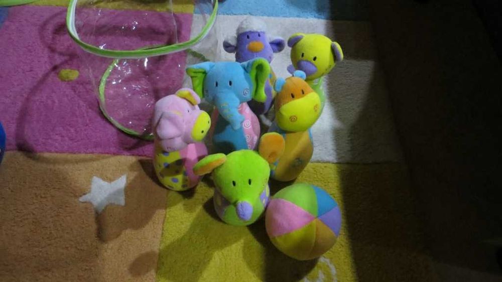 Bowling de bonecos de pano