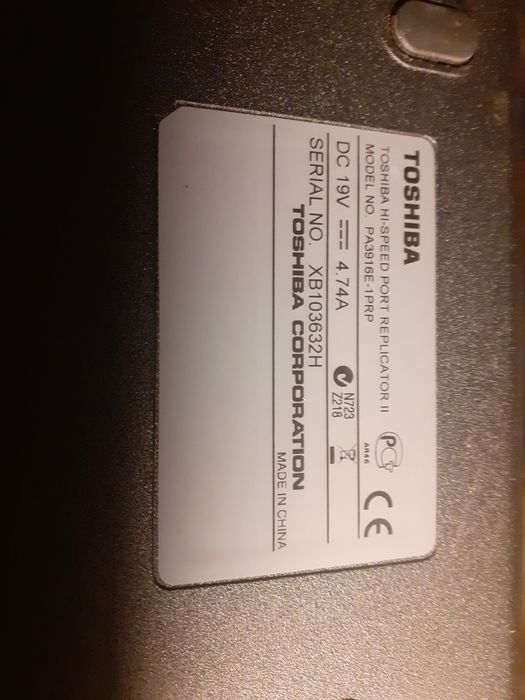 Docking station toshiba