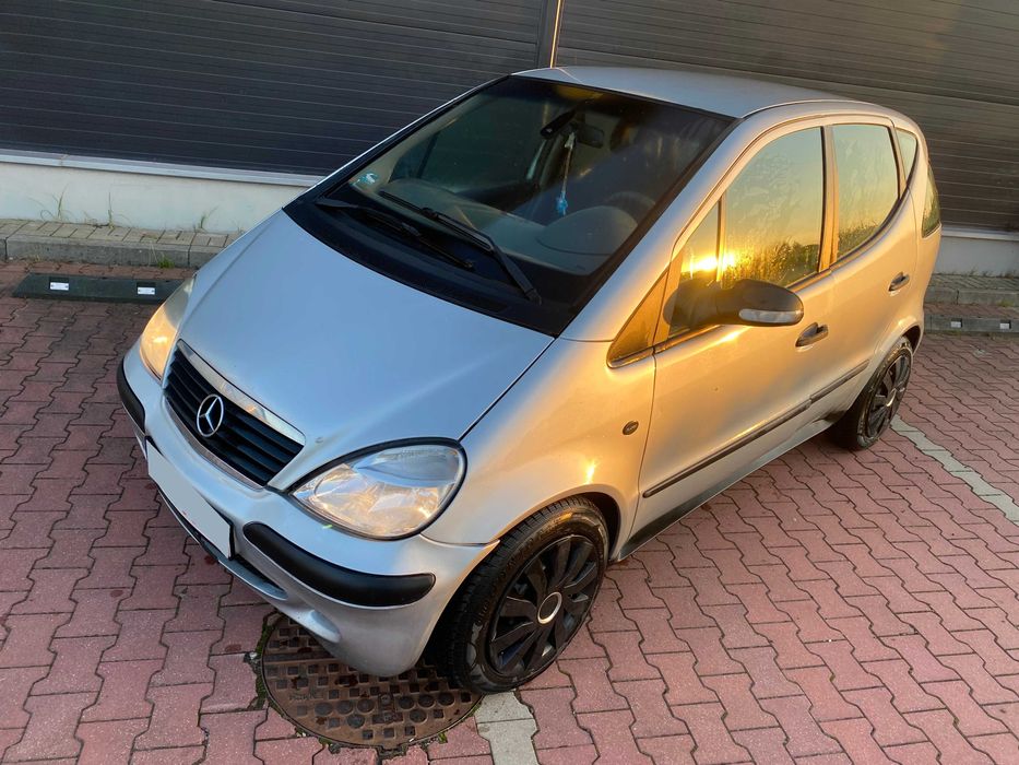 MERCEDES A 168 - Części ! Maska ! Zderzak ! Błotnik ! Lampa ! Drzwi