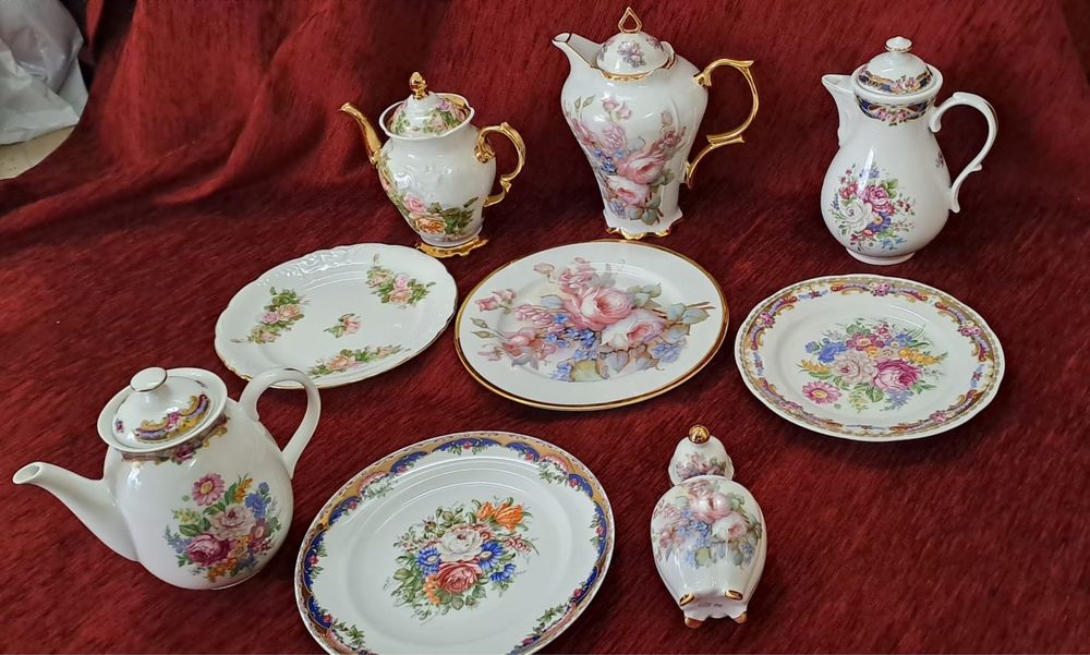 Varias pecas porcelana