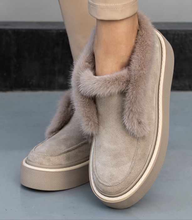 Продам зимние лоферы