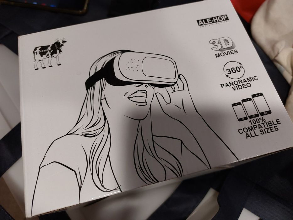Óculos 3D para telemóvel da Ale-hop