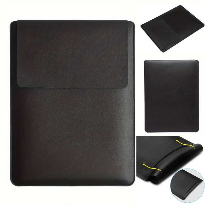 Кожаный чехол для ноутбука, шкіряний чохол для ноутбука 13" 13.3" 14"