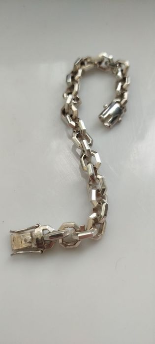 Срібний браслет 50г чоловічий мужской серебряный браслет 925 серебро