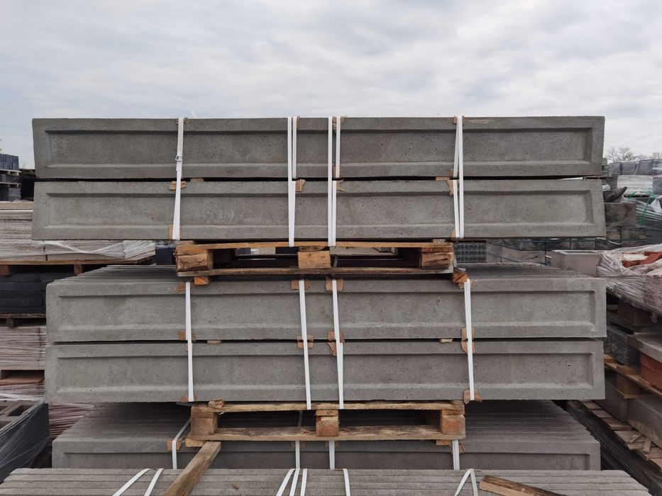 Podmurówka, deska, ogrodzenie panelowe h=25cm