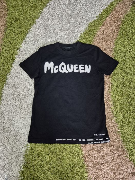 Футболка alexandr Mcqueen черная