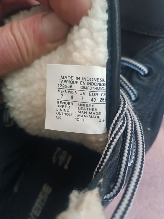 Кеди зимние Converse