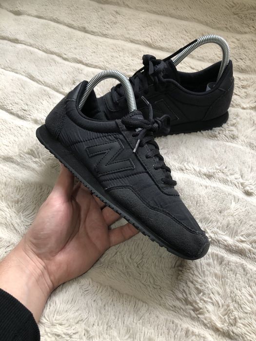 NB 396 New Balance (37.5-38) 24-24.5см женские кроссовки черные замша