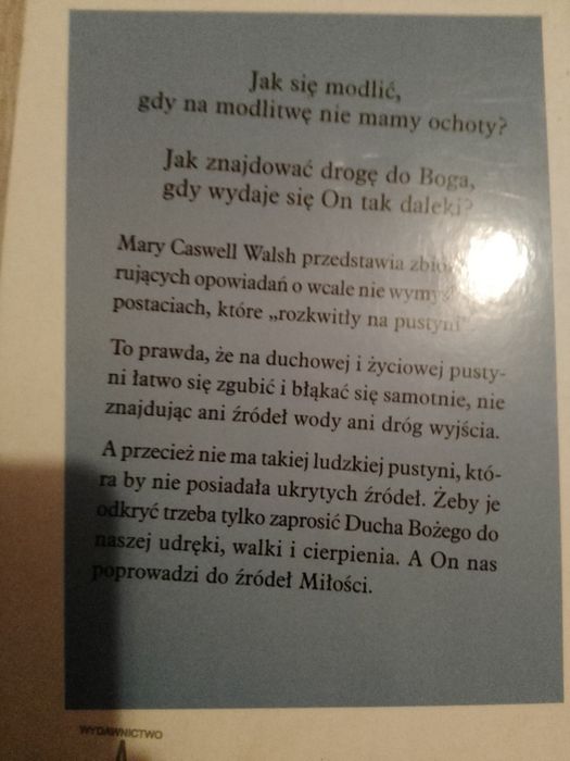 Książka ukryte źródła nadziei