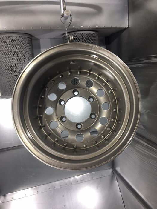 Алмазна проточка порошкове фарбування порошкова покраска диски титанки