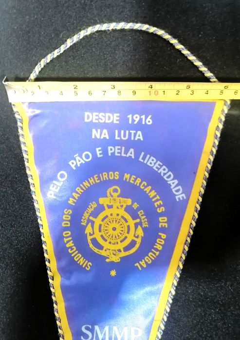Galhardete antigo SMMP Sindicato dos Marinheiros Mercantes de Portugal