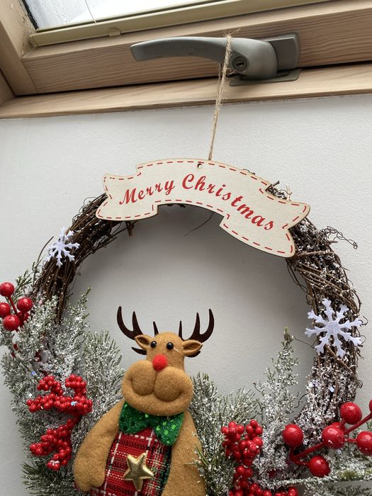 Wieniec na drzwi stroik