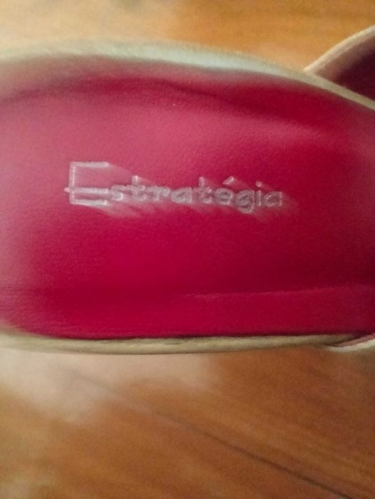 Sapato aberto Estratégia