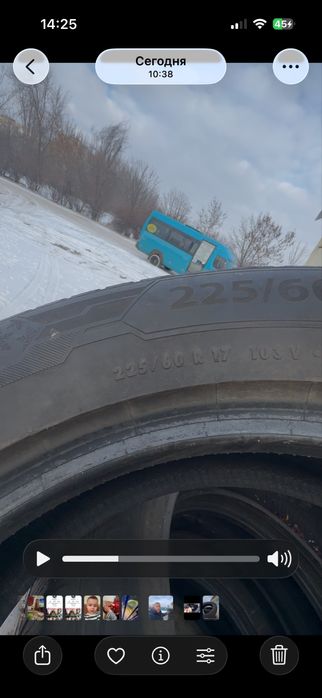 Зимова гума 225/60 R17