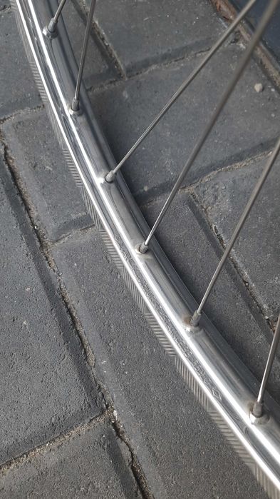 Retro komplet kół 26 cali 3 biegowe Sachs stal nierdzewna